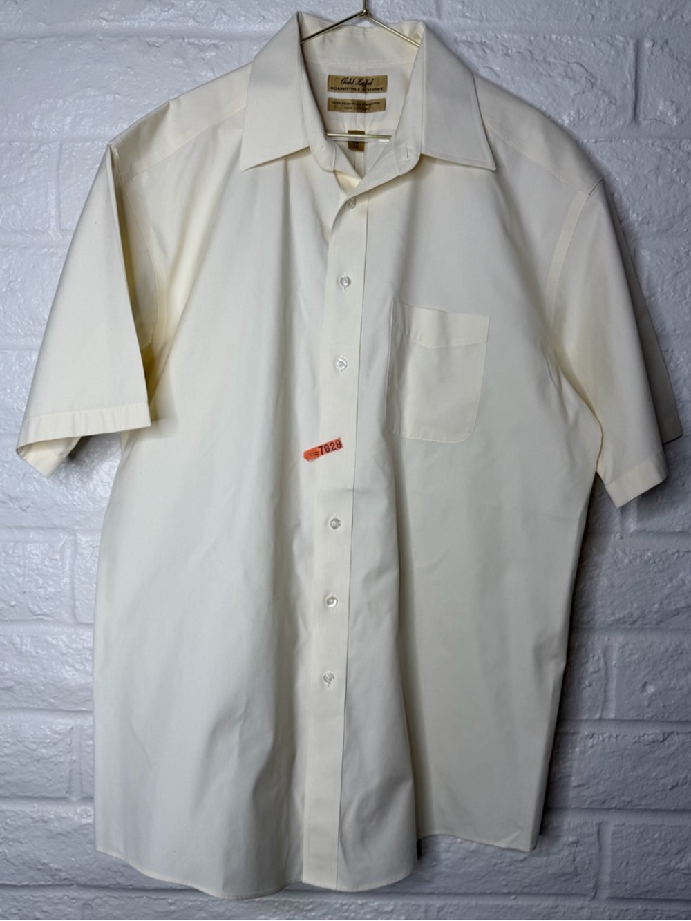 Gold Label Roundtree & Yorke 80’s Non-Iron Pinpoint 100% Cotton size 16